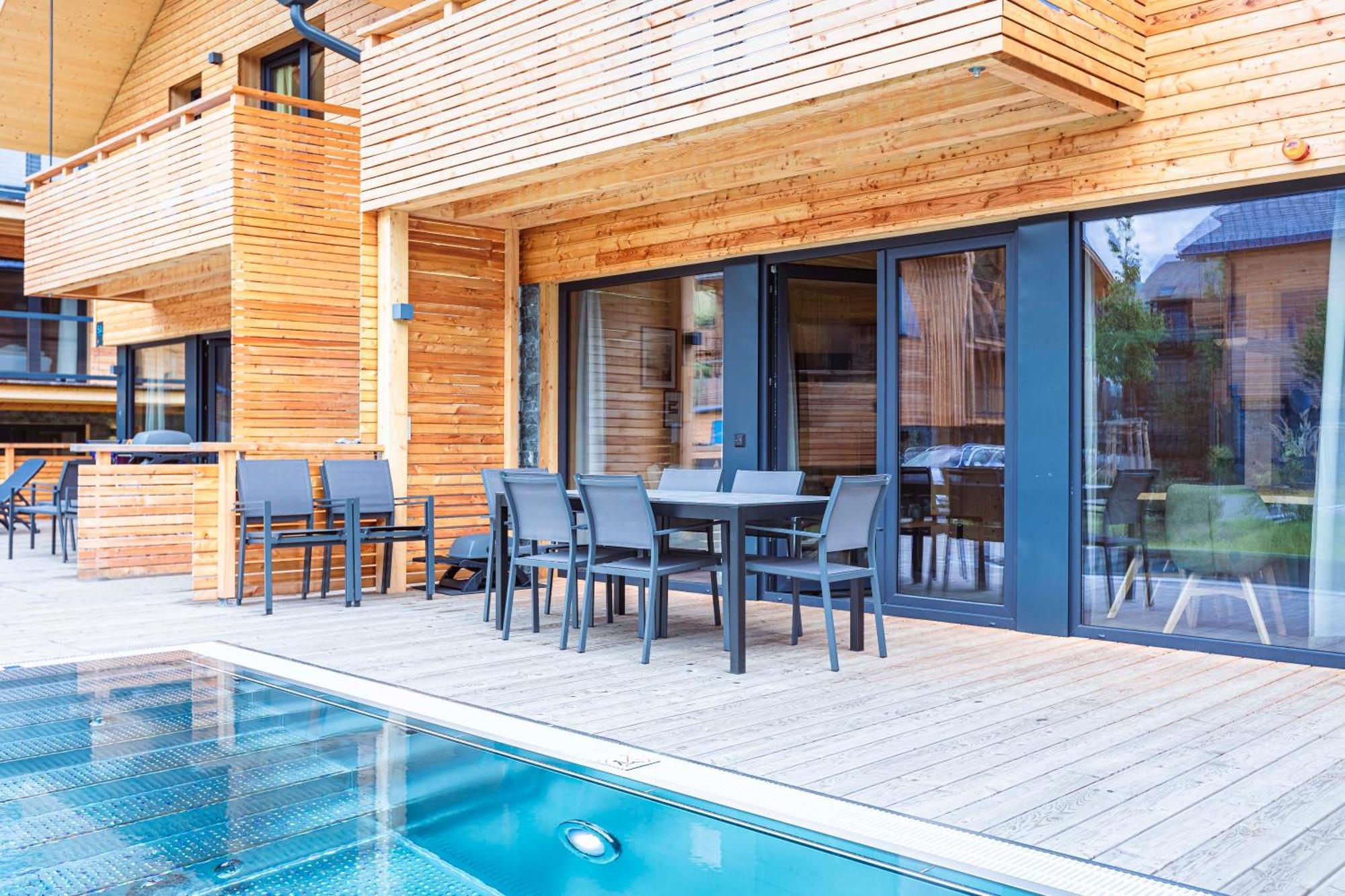Kreischberg Pool Villas & Penthouses By Alps Resorts ザンクト・ローレンツェン・オプ・ムーラウ エクステリア 写真